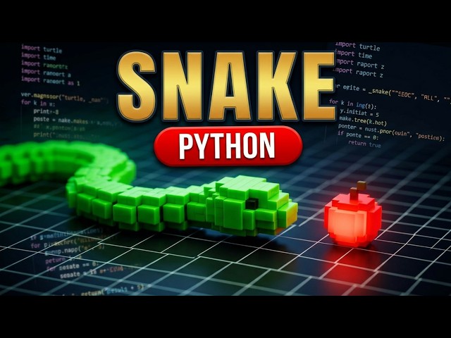 Creando juegos de Python   SNAKE