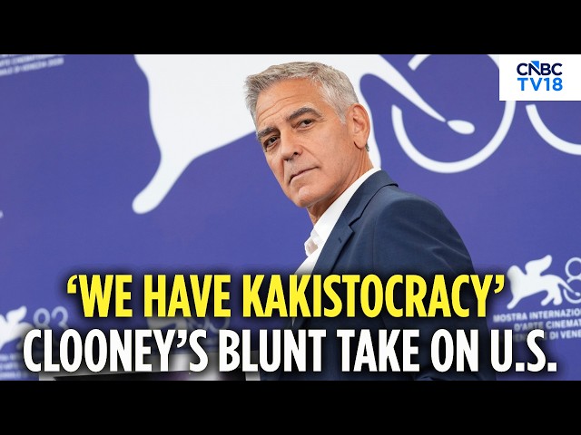 George Clooney Takes Aim At Donald Trump-Era America: ‘We Have a Kakistocracy Right Now’ | N18G