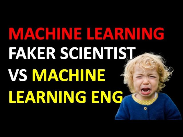 Data Scientist vs The Machine Learning Engineer