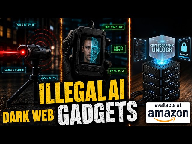 50 "Dark Web" AI Tools That Look ILLEGAL But Legally Sold on Amazon!