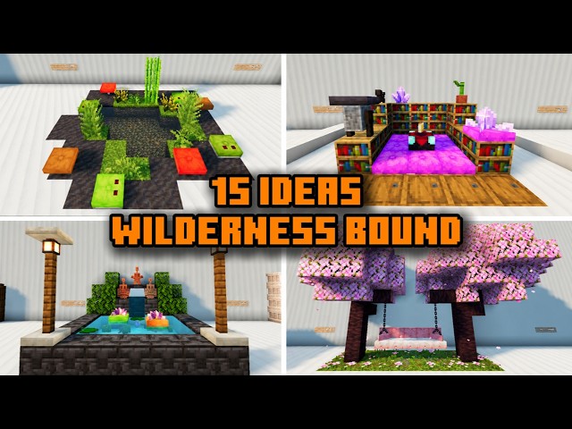 ¡15 Ideas Geniales para Construir y Decorar con los Bloques Nuevos del Drop 3 Wilderness Bound!