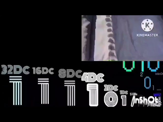 Binary numbers extended ^ 16 from @deedee2551 