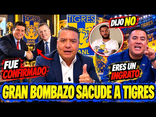🚨😮GIGNAC REFUSES TO RETURN TO THE CLUB! PRESIDENT ACTED QUICKLY AND SURPRISED EVERYONE! TIGRES UA...