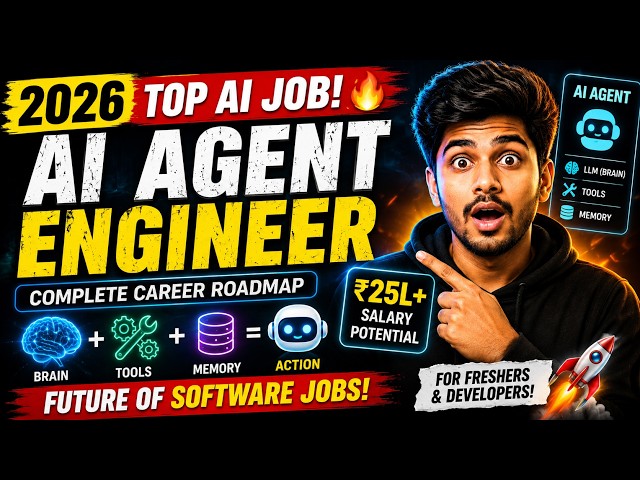 High-Paying AI Job | AI Agent Engineer Full Roadmap