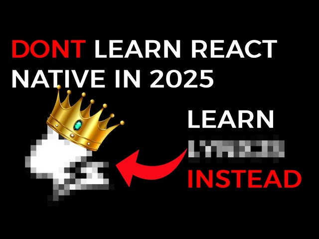 TikTok Just Made React Native OBSOLETE with Lynx