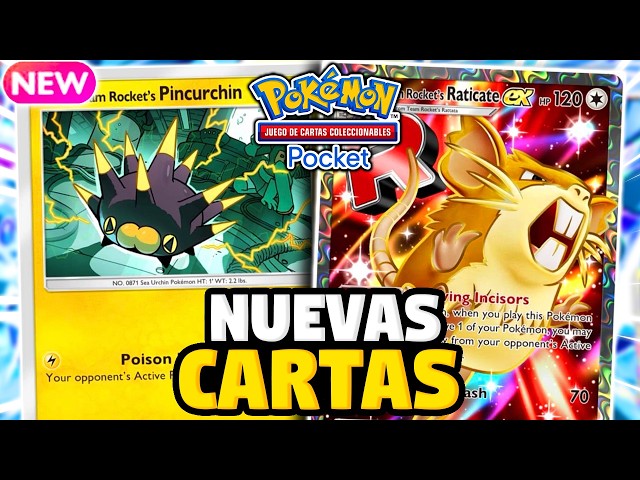 NEW TEAM ROCKET CARDS Revealed in Pokémon TCG Pocket