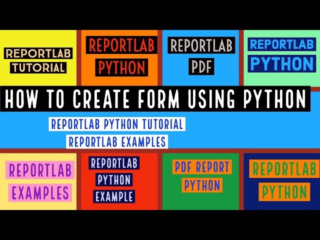 REPORTLAB|REPORTLAB PYTHON|REPORTLAB PYTHON TUTORIAL|REPORTLAB PDF|REPORTLAB TEXTOBJECT|PART:12