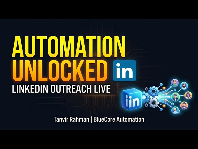 Live Coding Day 03: Building an AI LinkedIn Outreach Tool for My Business