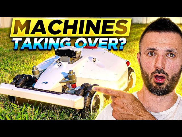 F1 Style Robot Lawn Mower! Mammotion Luba 2 Review 2024