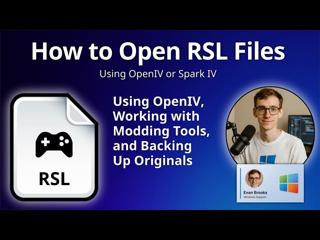 How to Open RSL Files (Rockstar Games Library)
