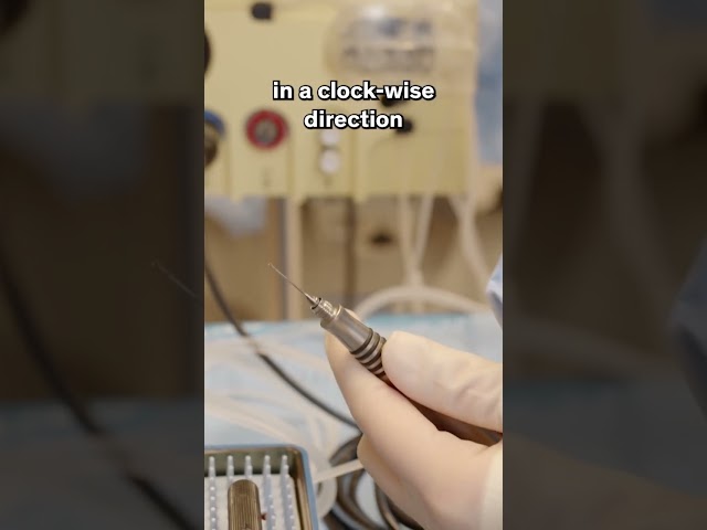 Learn how to fit reusable phaco tips - for cataract surgeons #shorts #cataract #surgeonslife