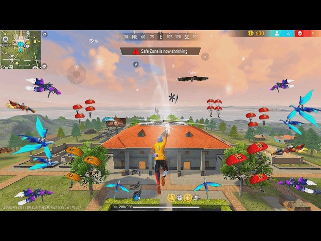 SCAR+MP5💪99% Headshot Rate🎯33 Kills⚡| Solo Vs Squad Full Gameplay | FreeFire