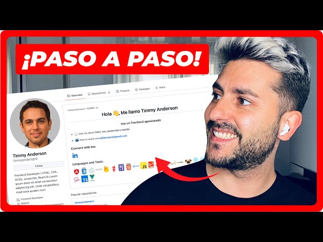 🚀HOW TO create a PORTFOLIO on GITHUB as a WEB DEVELOPER🐱🐙 Eduardo Fierro Pro