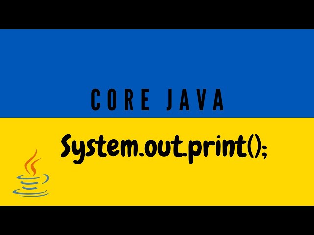 system.out.println in java explain | core java