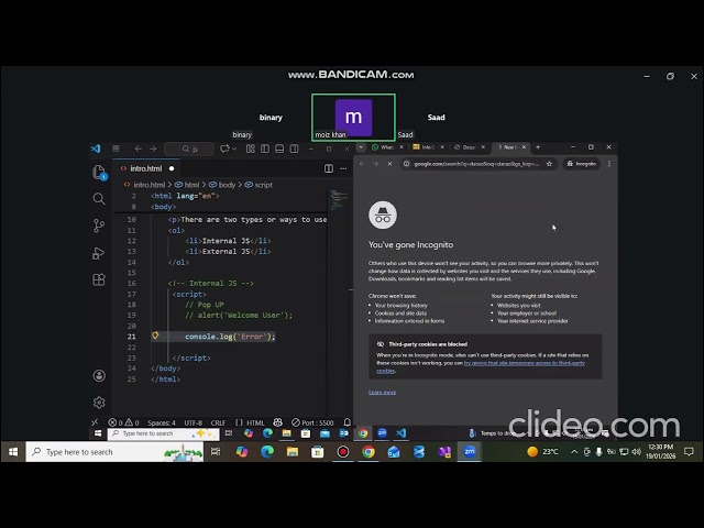 1 Lecture Java Script Introduction