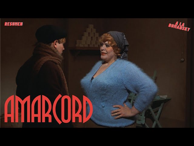 Italian Teenage Fantasy / AMARCORD (1973) / Summary and Analysis / #federicofellini