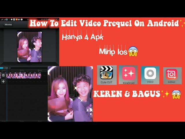 Tutorial ✨ | How to Edit Video Prequel on Android / Indonesia🇮🇩