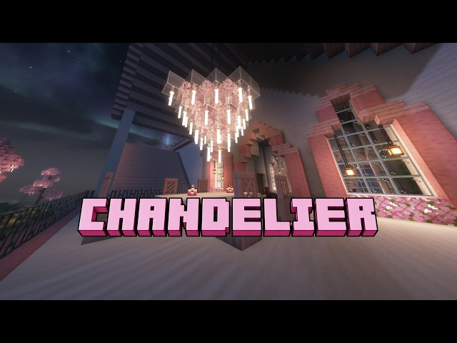 Chandelier tutorial Minecraft 