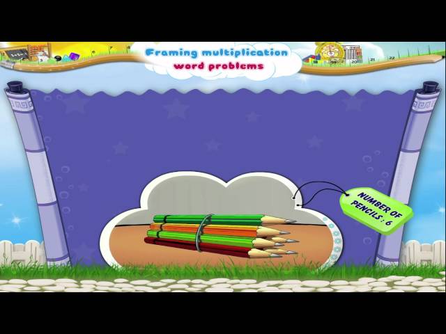 Learn Grade 3 - Maths - Multiplication Word Problems