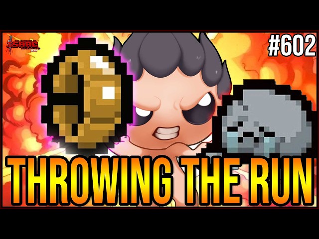 Throwing the whole run (not clickbait) - The Binding Of Isaac Repentance+ #602