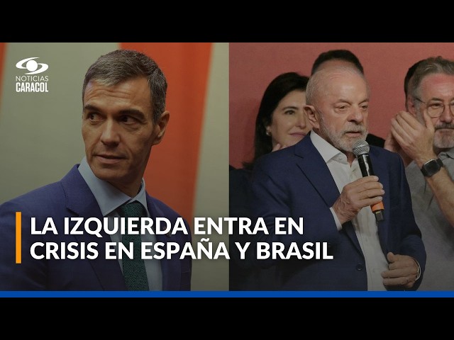 ¿Qué hay detrás del desgaste de la izquierda en España y Brasil?: Análisis