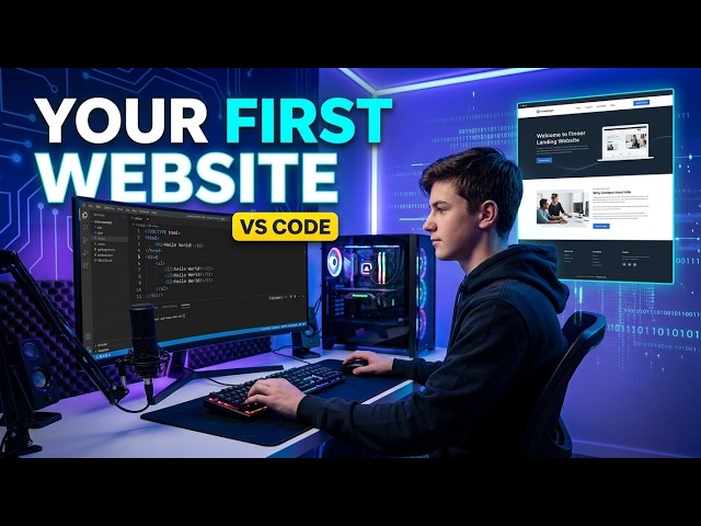 Start Web Development Today | VS Code Tutorial for Beginners #agenticcoding #ai #code #vscodesetup