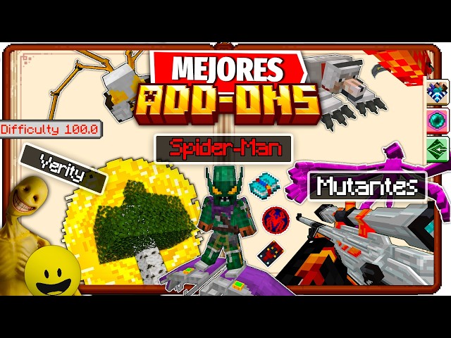 TOP 15 SURVIVAL ADDONS For Minecraft Bedrock 26.44 "Mods"