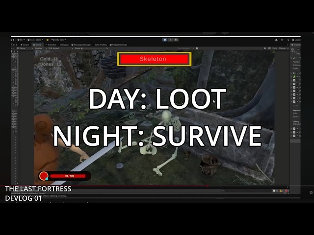 The Last Fortress — First Gameplay Prototype | Unity Action RPG Devlog