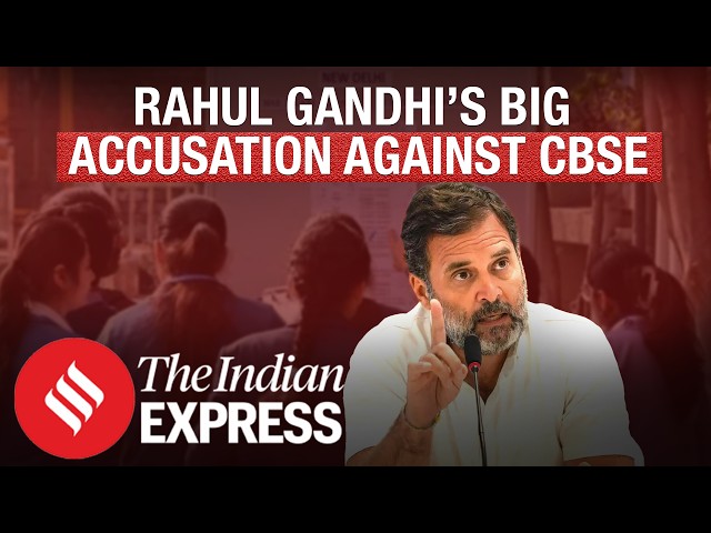 Rahul Gandhi Targets PM Modi Over CBSE OSM Controversy, Alleges Massive Result Tampering