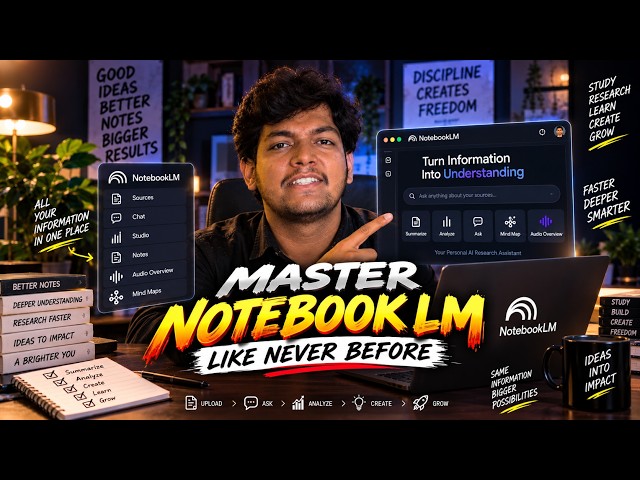 🤖 Google NotebookLM LIVE | Complete AI Study Tool Tutorial