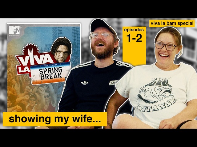 THERE'S MORE?! My Wife watches Viva La Spring Break (EP 1-2) for the first time!
