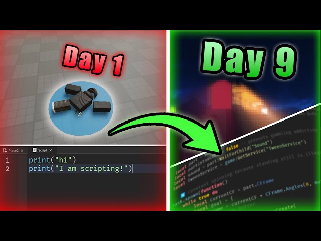 Spending 9 Days Learning Scripting: Basic Scripting Edition [Cinematic]