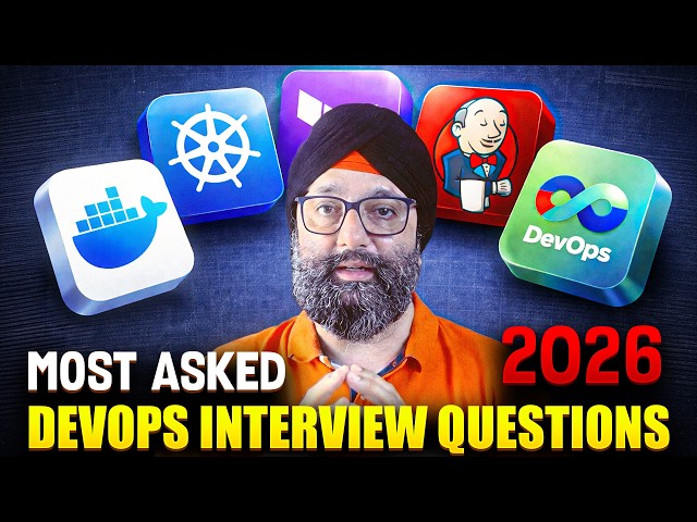 DevOps Interview Guide 2026 | Most Asked DevOps Interview Questions & Answers