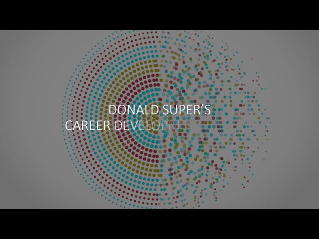 Donald Super's Career Development Theory