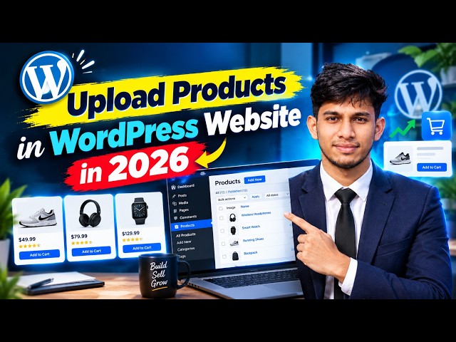 How to Upload Products in WordPress 2026 | WordPress Product Upload Tutorial Bangla
