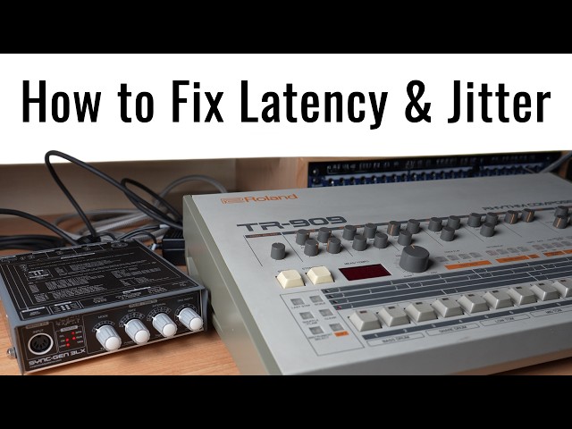 How to fix timing issues when using hardware with a DAW