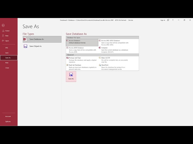 How to Connect MS Access Database in Visual Basic Using Pure Code