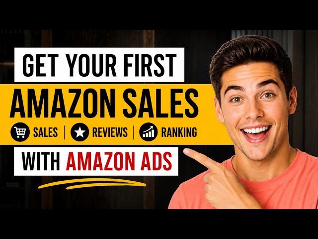 Amazon PPC Ads Tutorial for Beginners | Get Your First Amazon Sales, Reviews & Ranking Fast