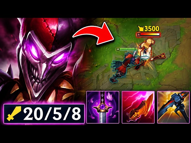 WHEN PINK WARD DROPS 20 KILLS WITH FULL AD SHACO! (BEST GAME OF THE SEASON)