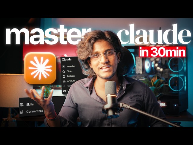 Claude AI Masterclass (The AI Workflow That Pays Me) | Beginner to Pro