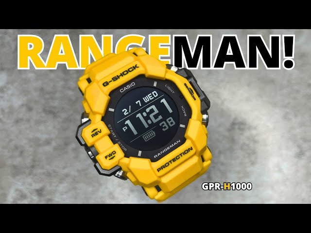 G-SHOCK GPR-H1000! | THE ALL NEW RANGEMAN!