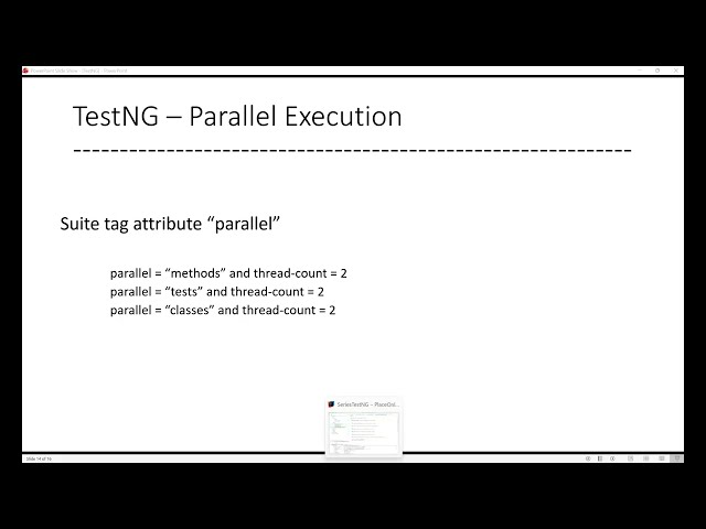 Parallel Test Execution in TestNG | Run Selenium Tests Faster | TestNG Tutorial 2026