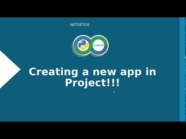 ONLINE RESUME PYTHON DJANGO PART-3 CREATE PROJECT AND APPLICATION