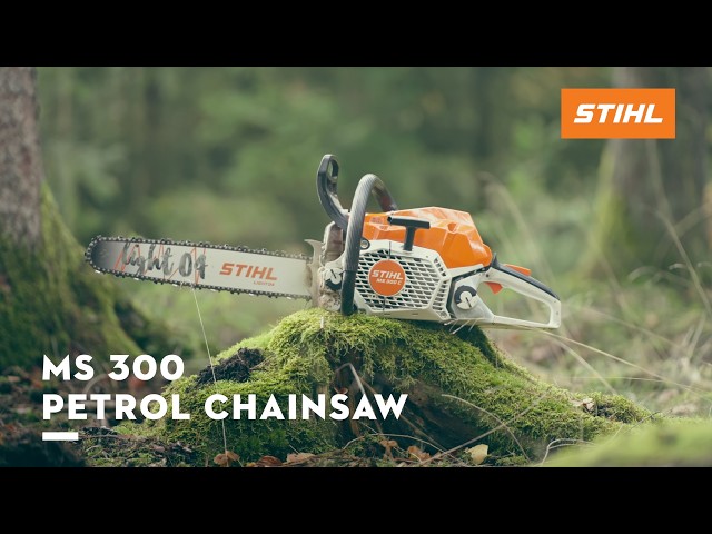 STIHL MS 300 | STIHL Petrol Forestry Chainsaw | Professional 50cc Chainsaw | STIHL GB