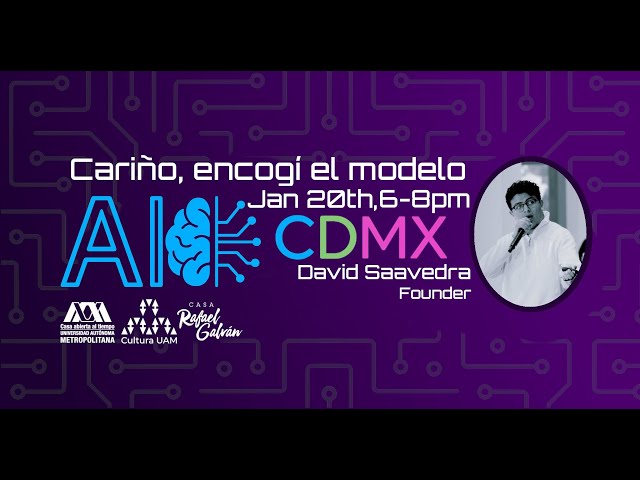 Cariño, encogí el modelo - Honey, I Shrunk the Model - AI CDMX Live Stream