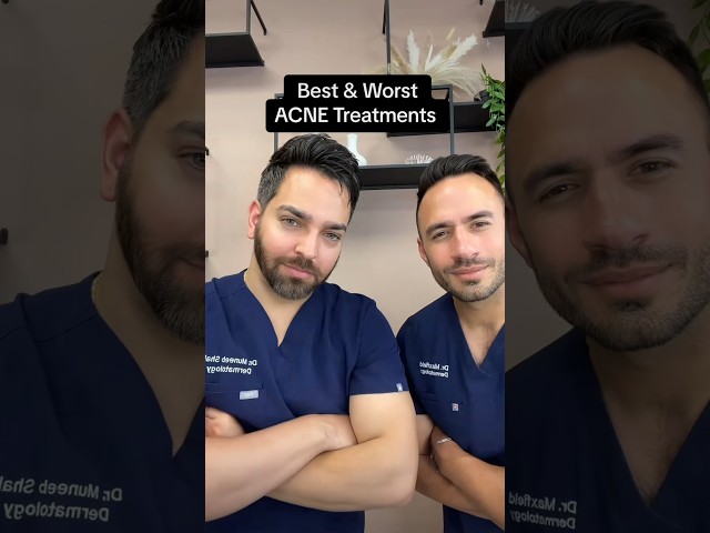 Doctors RATE Best and Worse ACNE Treatments | Doctorly #shorts