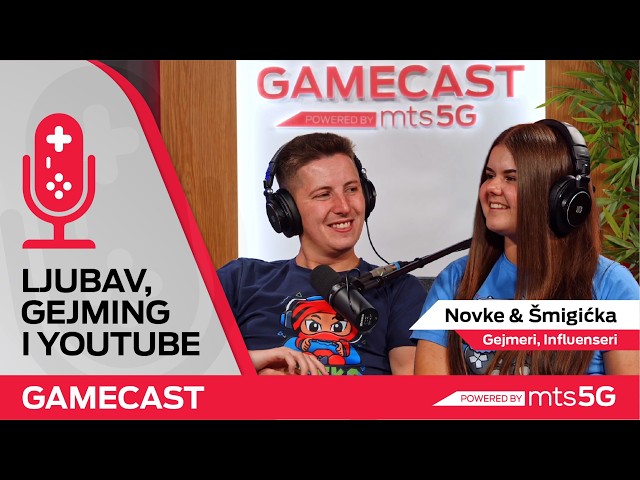 Ljubav, Gejming i YouTube | Novke & Šmigićka | GAMECAST by mts Ep. 02