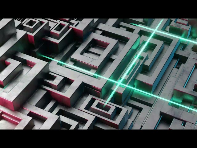 4K Abstract Geometric Animated Neon background Infinite Loop Video Live Wallpaper | Free Version