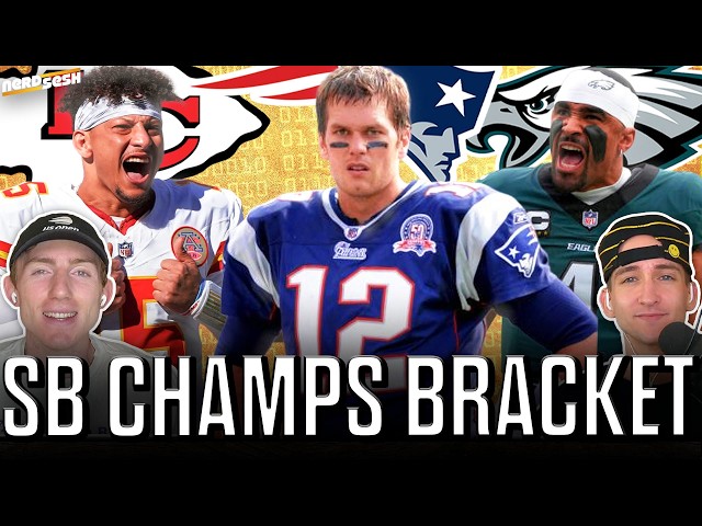 Super Bowl Champions Bracket: Who is the GOAT NFL team? | Nerd Sesh