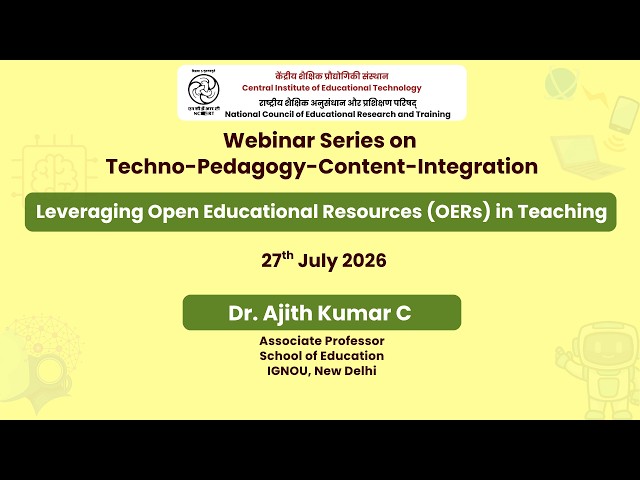 Leveraging Open Educational Resources (OERs) in Teaching